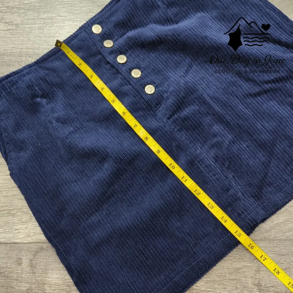 Hurley Corduroy Mini Skirt Size M - Picture 4 of 5